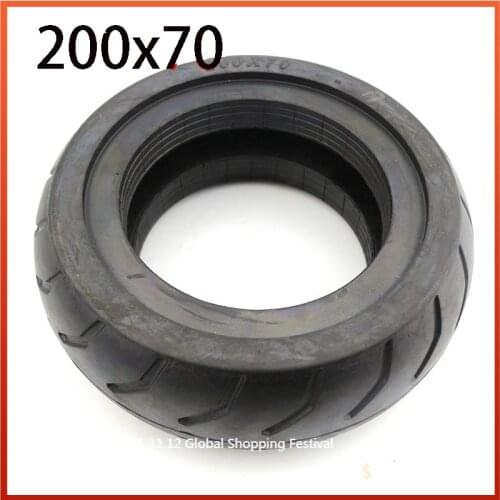 200*70 Tubeless Tyre 200x70 thickening tire for Electic Scooter Motorcycle ATV Moped part