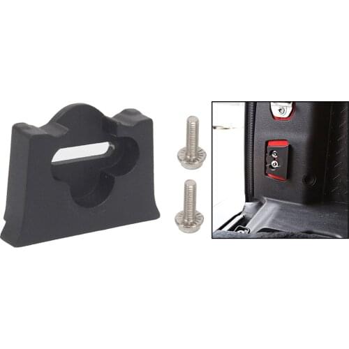 Aluminum Alloy Tailgate Latch Bumper Actuator Limit Block Stop Tailgate Alignment for Jeep Wrangler JK JKU 2007-2017