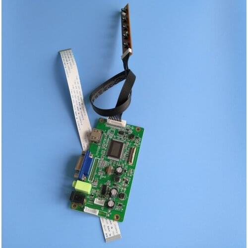 For NV156FHM-N31 30Pin EDP LCD DIY Controller board LED EDP KIT VGA monitor DRIVER SCREEN display 1920X1080 15.6"