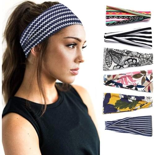 Women Men Sports Headbands bicycle Head Band Yoga Hair Bands Basketball Cycling Tennis Sports Head Band Running Sweatband Gym