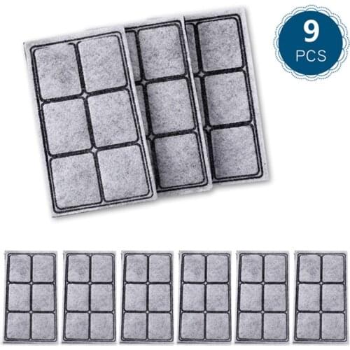 9PCS Cat water dispenser filter pet water dispenser replacement filter for Drinkwell Platinum activated carbon cotton filter