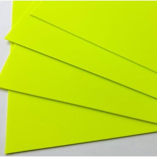 Fluorescent Green Kydex Thermoplastic Board for Knife Sheath Gun Case Making Material - Hot Plastic Plate Kydex Holster Material