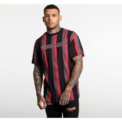 GYKMH Mens Striped T-shirts