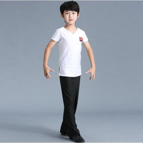 New Children Latin Dance Costumes Boys Latin Dance Competition Uniforms Stage Practice Performance Dance Clothing boys dance set