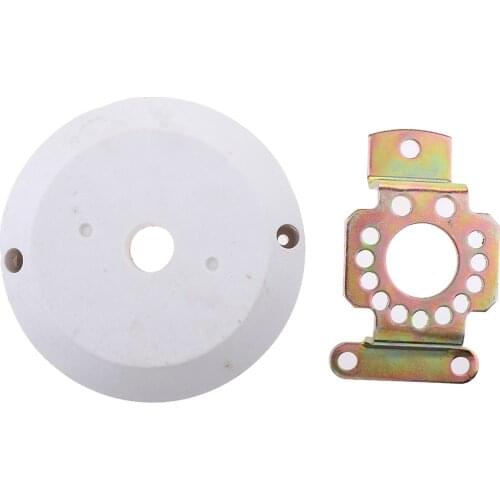 Marine Cable Steering 90 Degree Bezel Kit Boat Outboard Engine Helm White
