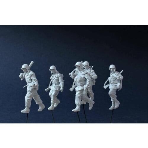 1:35 Resin Figure Model Kit Unassambled Unpainted //1038(5 figures)