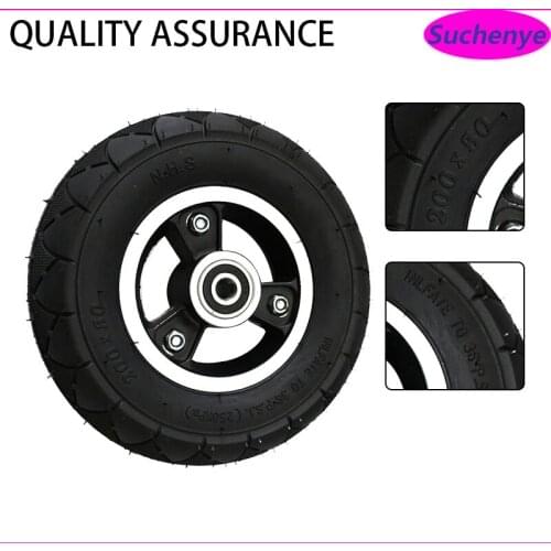 200X50 Front Wheel for Electric Scooter Balancing Scooter 8 Inch 8x2 Inflatable Tire Wheels