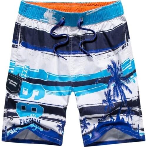 Tailor Pal Love Quick Dry Shorts Men Summer Beach Casual Short Swimsuit Pants Breathable Polyester material soft