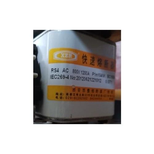 Fuses: RS4 AC800V 1200A P1m104NK BC100KA h60 / RS4 AC800V 400A Z102NK / RS4 AC800V 500A L104N / RS4 AC800V 600A ZC104NK h60