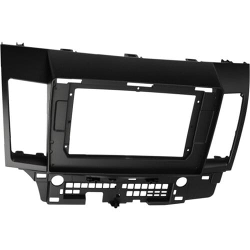 AL21 -2Din Car Radio Fascia Frame for MITSUBISHI Lancer 2010-2015 Car DVD Player Panel Dash Kit Installation Frame Trim Bezel