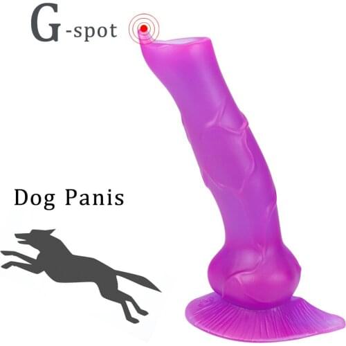 Realistic Dildo With Suction Cup Anal Sex Toys for Women Big Animal Penis Butt Plug Erotic G-spot Clitoral Stimulation Shop