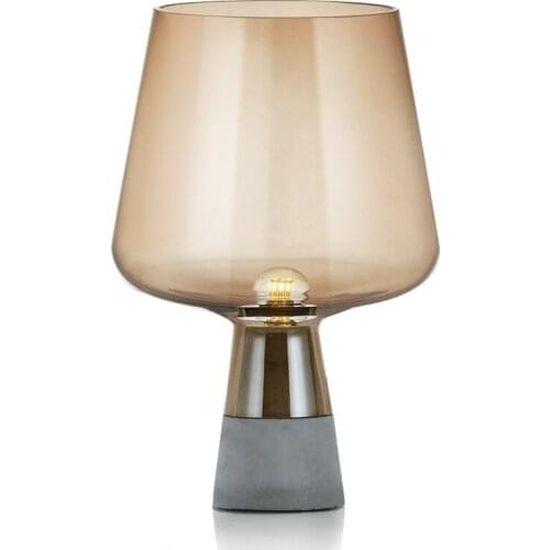 Glass Gold Table Lamp Creative Office Desk Lamp Nordic Modern Minimalist Post-modern table lamp Home Bedroom Study Room