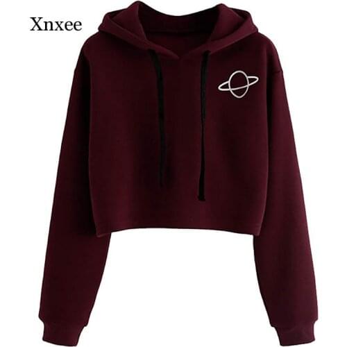 Womens Spring Autumn Sweatshirt Ladies Drawstring Solid Color Print Hooded Long Sleeve Sweatshirt Top Pullover Clothing Outfits