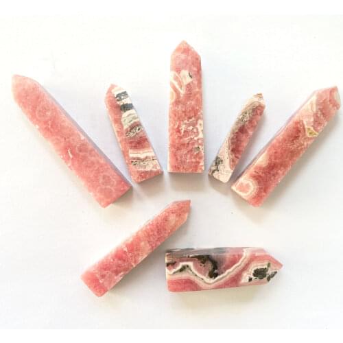 Top Natural Tower Rhodochrosite Point Red Crystal Stone For Healing