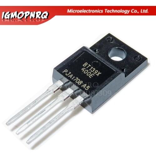 10pcs BT139X-600E BT139 TO-220F