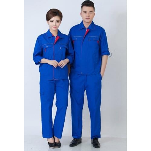 4Xl Coveralls Workwear Jacket & Pant Engineers Mechanic Uniform Set