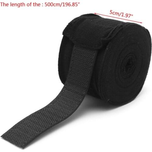5M Boxing Fist Inner Hand Wraps Padded Bandages MMA Muay Thai Wrist Protecting