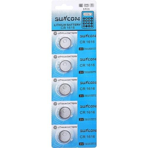 5 Pcs CR1632 Watch Battery For Calculator Electronic Games Change Battery 3 V Lithium Button Cell Batteries Accessories