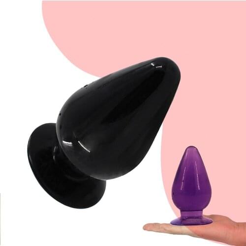 Anal Beads Butt Plug Huge Silicone Anal Plug Anus Dilater Prostata Massage G Spot Stimulator Anal Sex Toys For Men Woman Gay