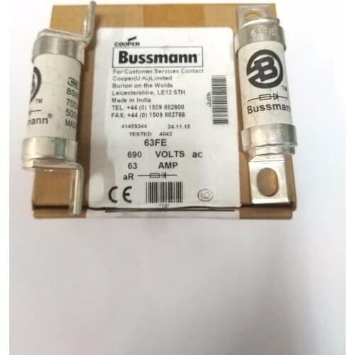 Bussmann BS88:4 fast fuse 63FE ceramic fuse 63A 690V original genuine
