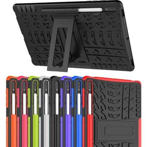Case For Samsung Galaxy Tab S7 Plus Tablet Cases T970 975 Cover TPU + PC Armor Shockproof Case for Samsung Tab S7 T870 875