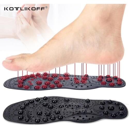 KOTLIKOFF 68 magnets Massage Slimming Insoles for Weight Loss Insoles Foot Care Shoe Gel Inserts Insoles Non-Slip Shoe Foot Pad