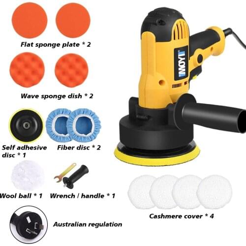 220V Electric Car Polisher Machine Auto Polishing Machine Adjustable Speed Sanding Waxing Tools Car Accessories