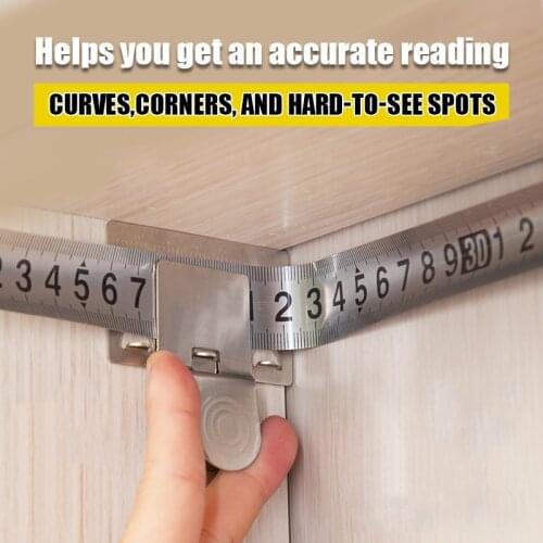 Metal Measuring Tape Clip Holder Precise and clear Measuring Tool Woodworking Tool Accessories