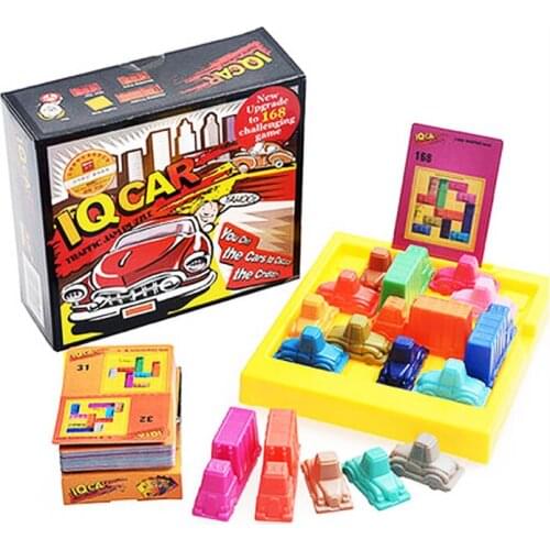 New IQ Logic Puzzle Mind Brain Teaser Kids Educational Puzzles Game for Children Adults 168 Challenges