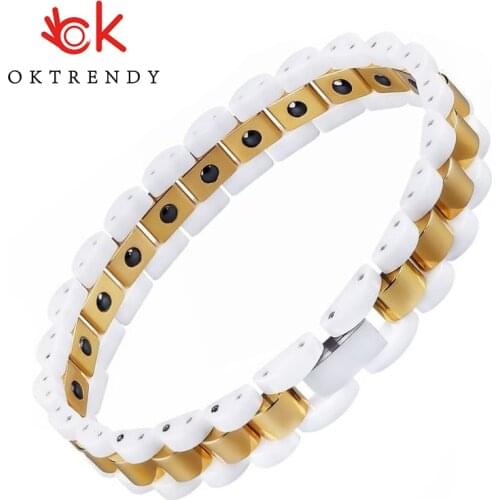 Белые браслеты OKTRENDY OK China At AliExpress
