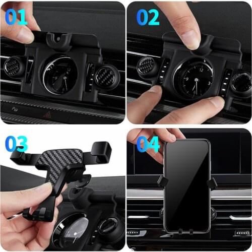 Suitable For 16-19 Bmw X1 X2 Vehicle-Mounted Mobile Stents Outlet Card Button Vehicle Navigation