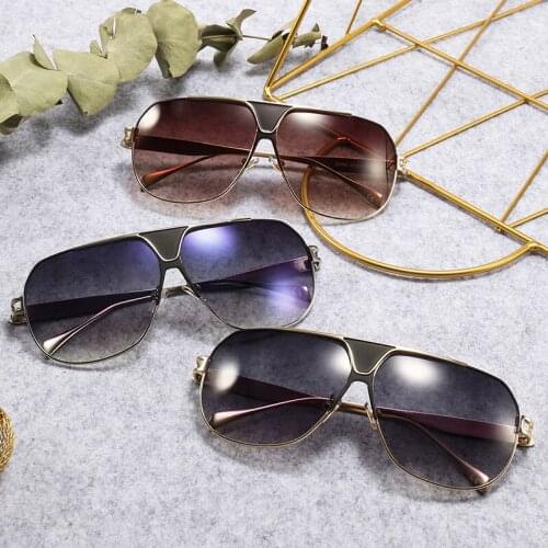 JackJad 2020 Fashion Square Aviation Pilot Style Gradient Sunglasses Men Driving Brand Design Sun Glasses Oculos De Sol 25082