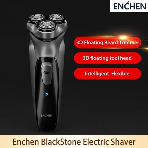 Youpin Electric Original face shaver Enchen BlackStone 3D Electric Shaver Men USB Rechargeable Shaving Beard Machine