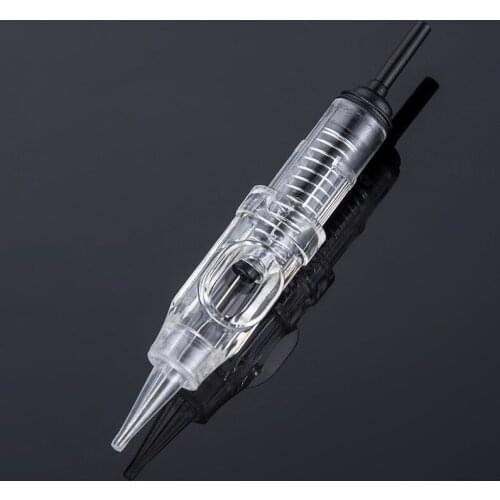 0.18mm 100pcs Disposable Sterilized Permanent Makeup Cartridge Needles Tips For Eyebrow Lip Eyeliner Agulha Easy Click Tattoo Supplies