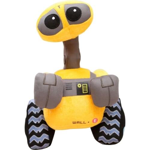 27cm WALL.E Walle The Solar Energy Cleaning Robot Plush Peluche Classic Movie Role Soft Stuffed Animals Cute Cartoon Toy