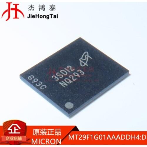 Free shipping MT29F1G01AAADDH4:D :NQ293 NAND Flash 1Gb 10PCS