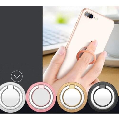 Finger Ring Holder Ultra Thin Flower For iPhone XR 8 7 Mount Holder Stand Mobile Phone Finger Phone Stand Tablet For Xiaomi