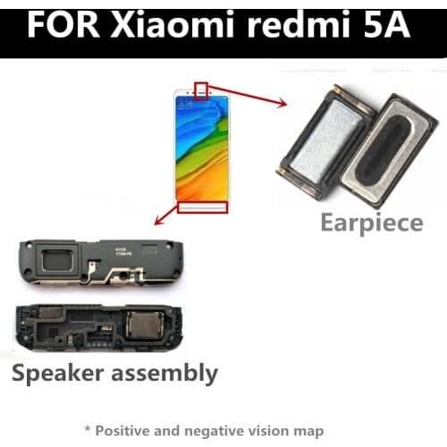 FOR Xiaomi redmi 5A Loudspeaker composition Front Earpiece Ear piece Speaker earpiece FOR phone Repair and Replacement Parts