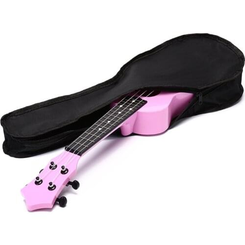 Hot Sale 21 Inch Black Ukulele Bag Soft Case Bag Single Shoulder Backpack Padded