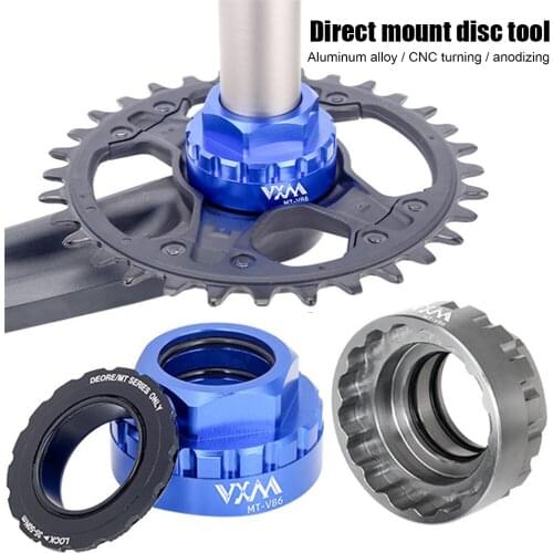 Direct Mounting Disc Removal Tool 12-Speed MTB Bike Chainring Tool Crankset Mounting Sleeve Crank Puller Crank Arm Remover