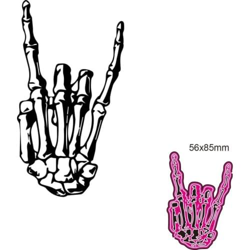 Metal cutting dies cut die mold Skeleton decoration Scrapbook paper craft knife mould blade punch stencils dies