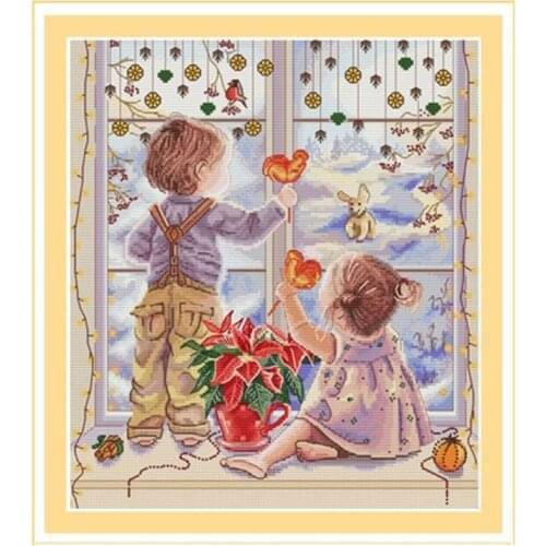 Wonderful sky patterns counted 11CT 14CT 18CT Cross Stitch Sets DIY Chinese Cross stitch Kits Embroidery Needlework home decor