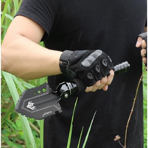 Camping Tent Travel Hiking Survival Multi-Tool Outdoor Self-Defense Tactical Collapsible Portable Shovel Fishing Gardening Saw