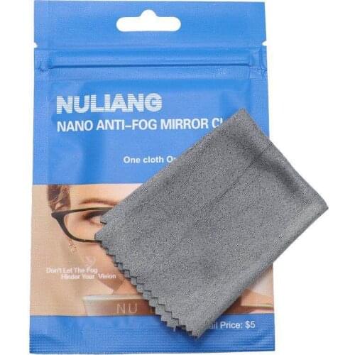 REAL 10 pcs/Lot Oem Glasses Cleaner cloth anti fog glasses lens cloth AF01