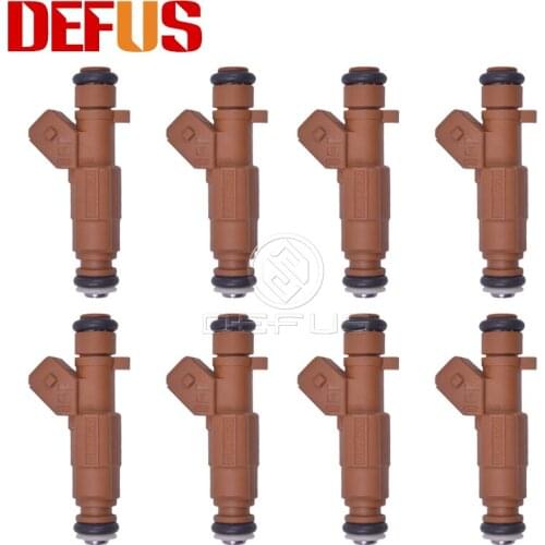 DEFUS Fuel Injector 8X 0280156282 Bico For Chevrolet Chery Tiggo A5 Nozzle Injection Fuel 0 280 156 282 4 Holes High Quality NEW