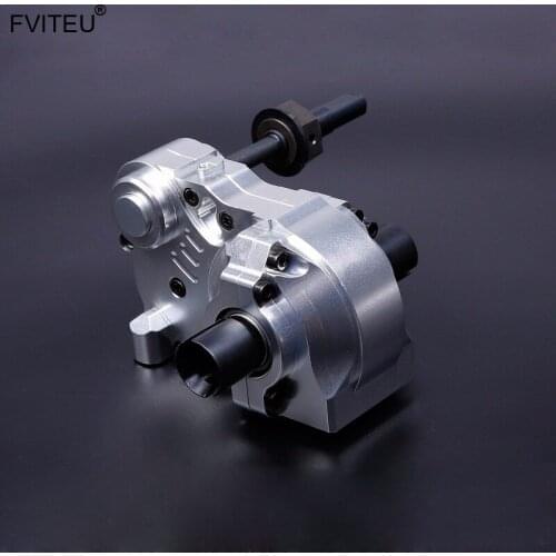 FVITEU three-section gear box Complete Diff Gear Box Set(With Metal Case) for HPI BAJA 5B SS 5T 5SC King Motor Rovan