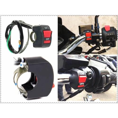 Universal Handlebar Fog Light Motorcycle Headlight Switch ON/OFF Button Light for SUZUKI SFV650 GLADIUS SV650 TL1000S 600 750