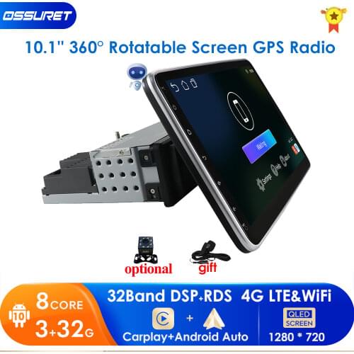 Universal 1 Din Car Multimedia Player 10inch Full Touch Screen Autoradio Stereo Video GPS WiFi Auto Radio Android Video Player