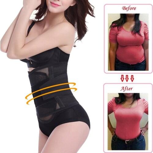 Women Waist Trainer Fitness Belt Body Shaper Trimmer Corset Waist Cincher Wrap Workout Slim Shapewear Fitness Belt