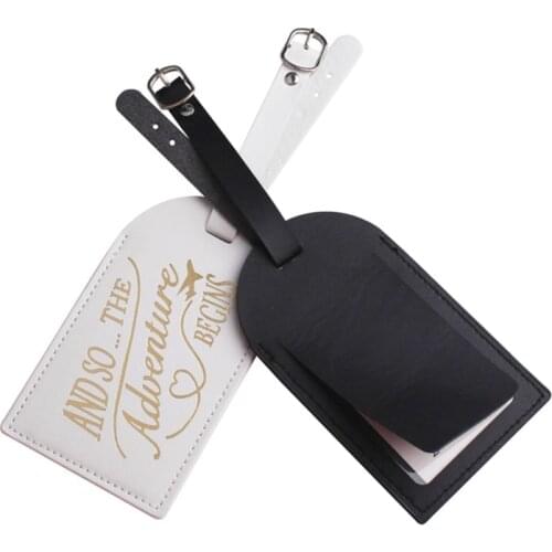 Luggage Tag Travel Suitcase Tags Name Phone Address Label Identifier Wedding Bridal Gift 20CA